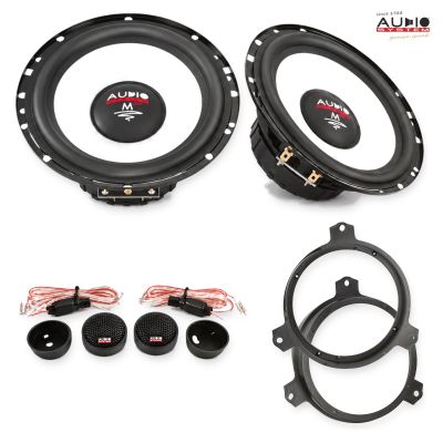 Pachet difuzoare Toyota Auris 2015-2018 Audio System M-Series componente dedicate uși față