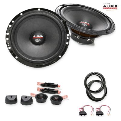 Pachet difuzoare VW Golf IV (1J) 1997-2003 Audio System MX componente dedicate uși față