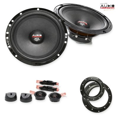Pachet difuzoare VW Sharan II (7N) 2010-2015 Audio System MX componente dedicate uși față