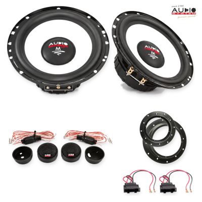 Pachet difuzoare VW Tiguan I (5N) 2007-2016 Audio System M-Series componente dedicate uși față