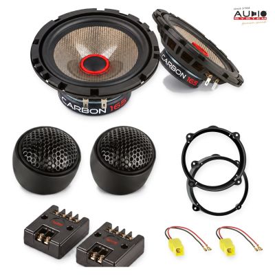 Pachet difuzoare Alfa Romeo 159 (939) 2005-2011 Audio System CARBON componente dedicate uși față