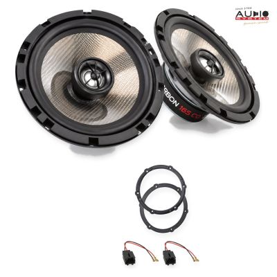 Pachet difuzoare Citroen Dispatch 2016-2021 Audio System CARBON coaxiale dedicate uși spate