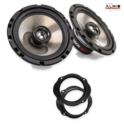 Pachet difuzoare Ford C-MAX (DM2) 2003-2010 Audio System CARBON coaxiale dedicate uși spate