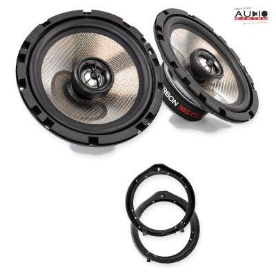 Pachet difuzoare Honda Civic (FK) 2012-2015 Audio System CARBON coaxiale dedicate uși spate