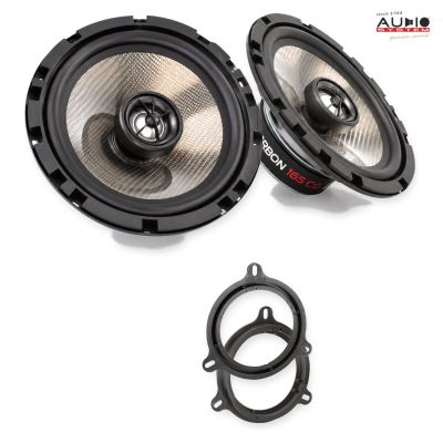 Pachet difuzoare Hyundai i10 (IA) 2013-2016 Audio System CARBON coaxiale dedicate uși spate