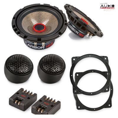 Pachet difuzoare Hyundai i40 (VF) 2011-2019 Audio System CARBON componente dedicate uși față