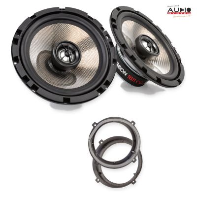 Pachet difuzoare Hyundai ix35 2010-2015 Audio System CARBON coaxiale dedicate uși spate