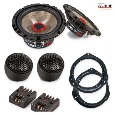 Pachet difuzoare Mercedes C-Klasse (S204) T-Modell 2007-2014 Audio System CARBON componente dedicate uși față