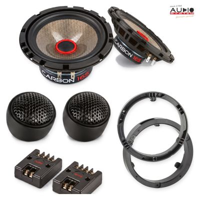 Pachet difuzoare Mitsubishi Outlander 2012-2021 Audio System CARBON componente dedicate uși față
