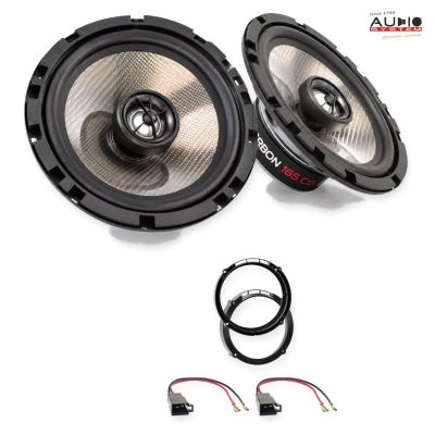 Pachet difuzoare Seat Leon (1P) 2005-2012 Audio System CARBON coaxiale dedicate uși spate
