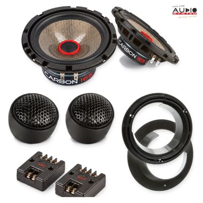 Pachet difuzoare Suzuki Grand Vitara (JT) 10/2 0008-2012 Audio System CARBON componente dedicate uși față