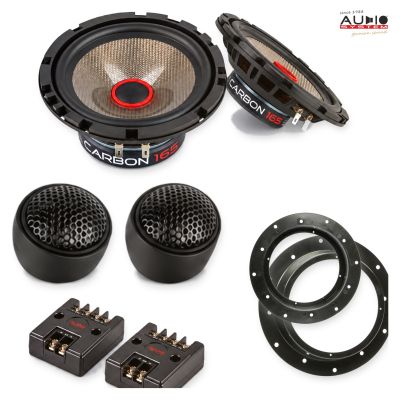 Pachet difuzoare VW T6 (7HC) 2015-2019 Audio System CARBON componente dedicate uși față