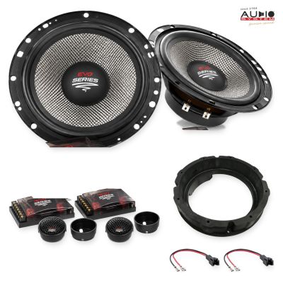 Pachet difuzoare Audi A3 (8V) 2016-2020 Audio System RADION componente dedicate uși spate