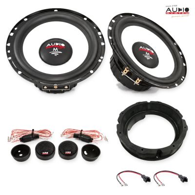 Pachet difuzoare Audi A4 (B8) 2008-2015 Audio System M-Series componente dedicate uși spate